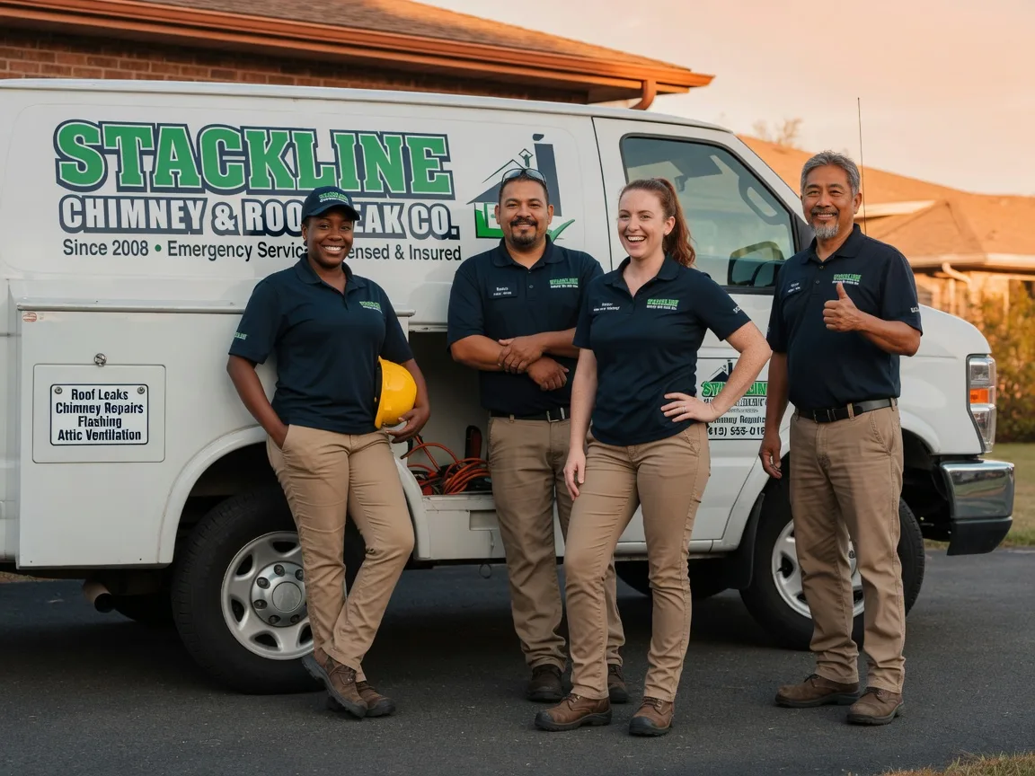 Chimney flashing repair company in Nazareth, TX